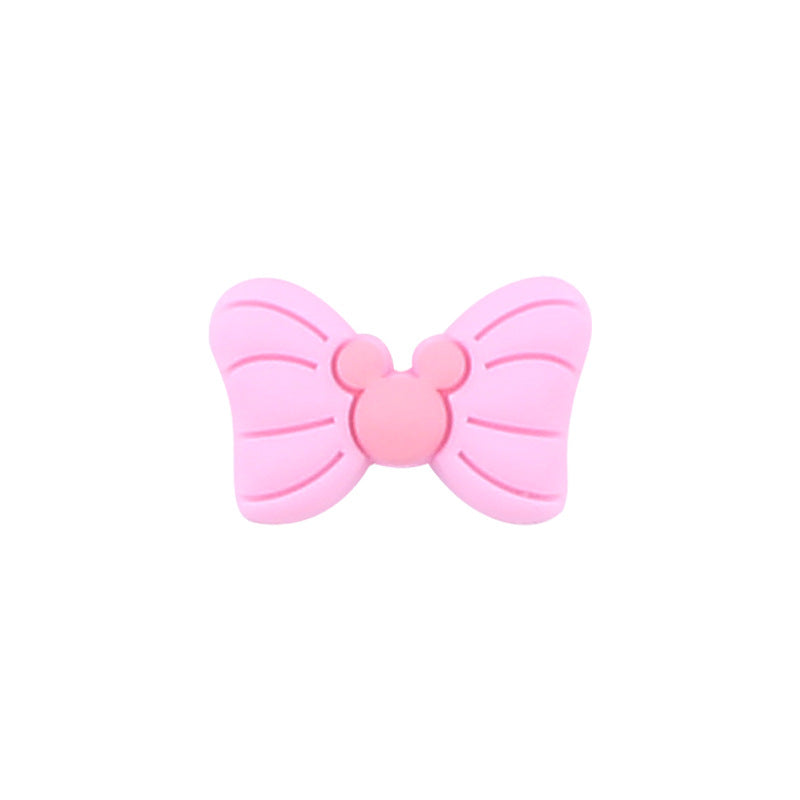 Wholesale Baby Cartoon Silicone Animal Bow Teether